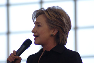 hillary speaking